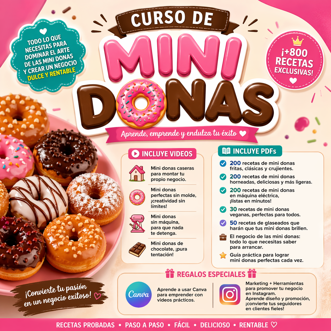 Conviértete en un Maestro de las Mini Donas