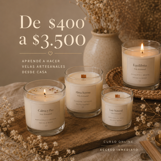 Curso Velas Artesanales