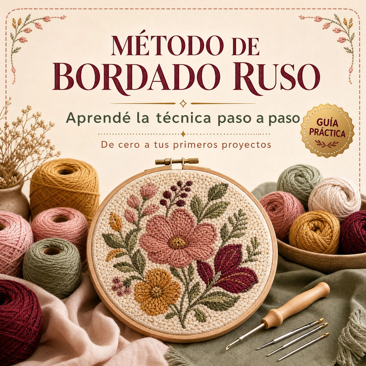 Metodo Bordado Ruso